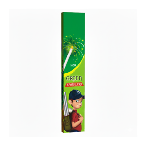 10 Cm Green Colour Sparklers